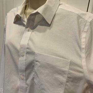 Men’s Slim Fit George White Button Down